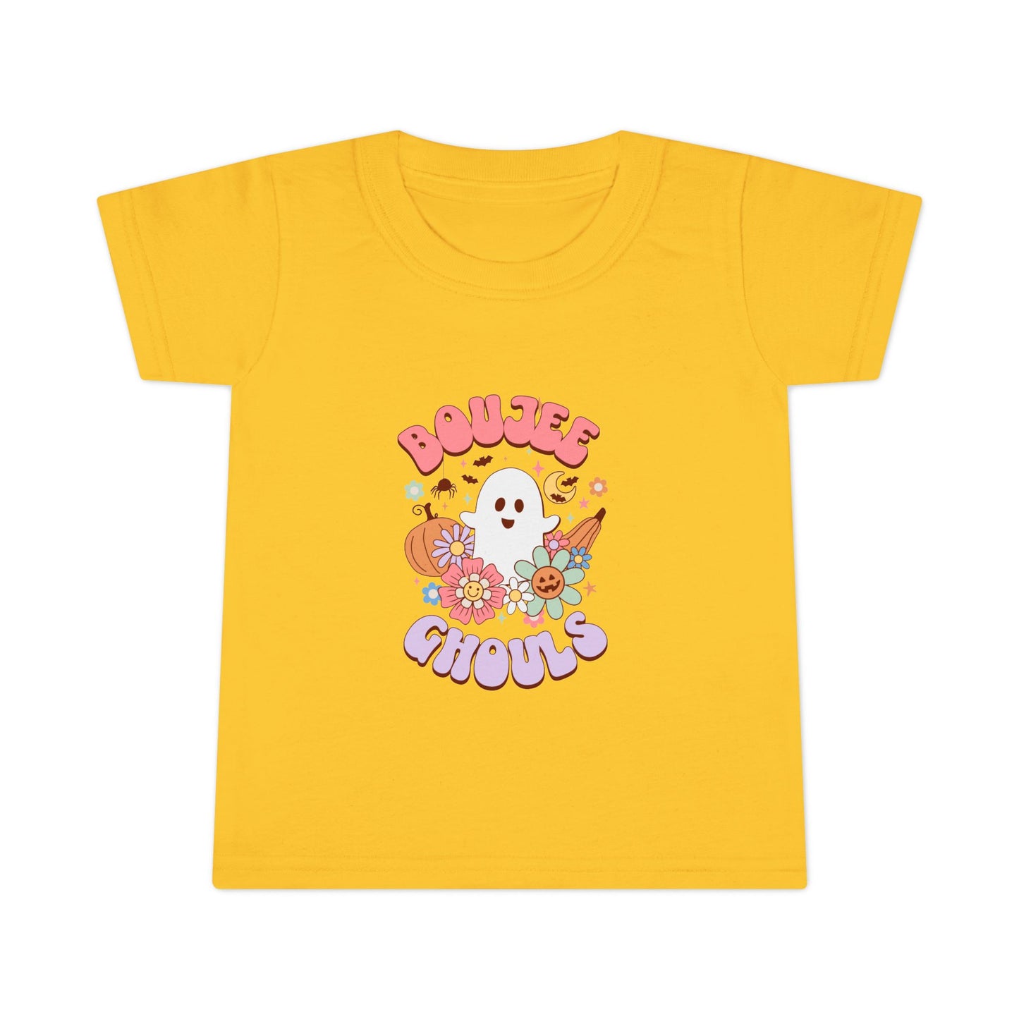 Toddler T-shirt Boujee Ghouls Halloween Not Scary