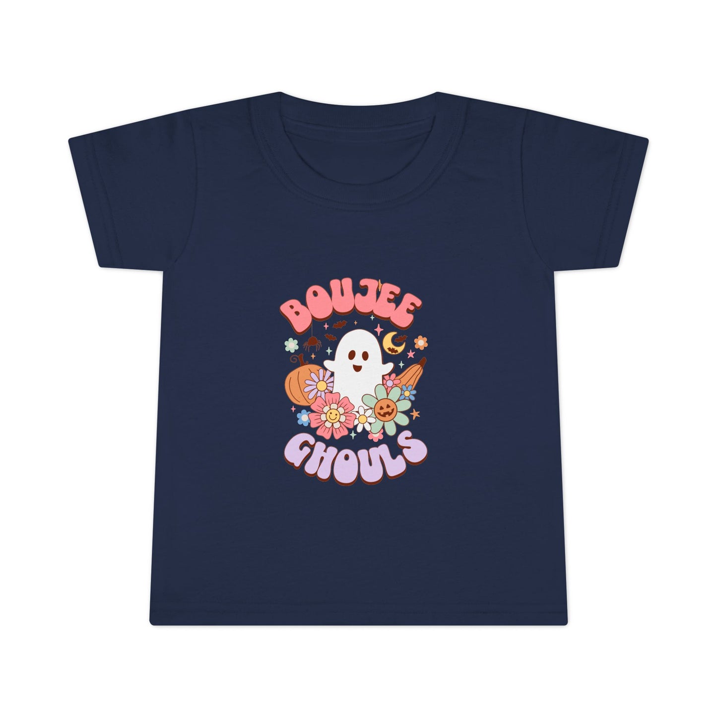 Toddler T-shirt Boujee Ghouls Halloween Not Scary