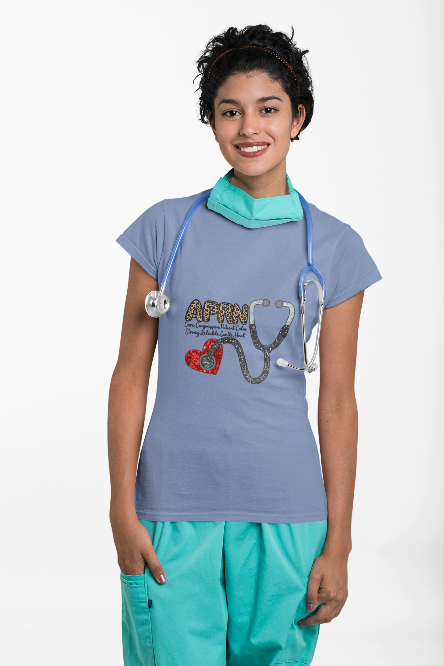 Nurse Appreciation T-shirt, Gifts for Healthcare Workers, Funny Medical Tee, Stethoscope Graphic Shirt, Cute Nurse Gift