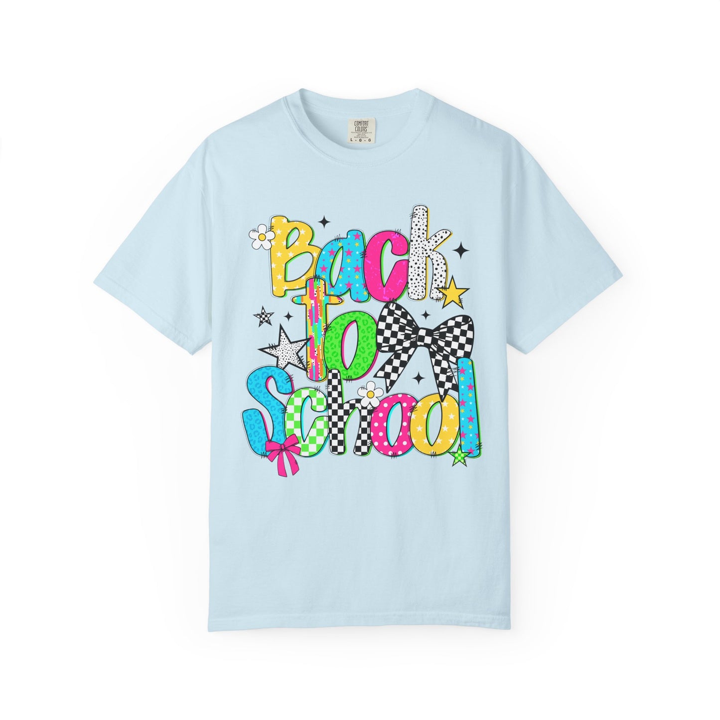 Back to School ~ Colorful Back to School Unisex T-shirt, Fun T-Shirt for Students, School Outfit, Gift for Kids, Fall Fashion, Graphic Tee