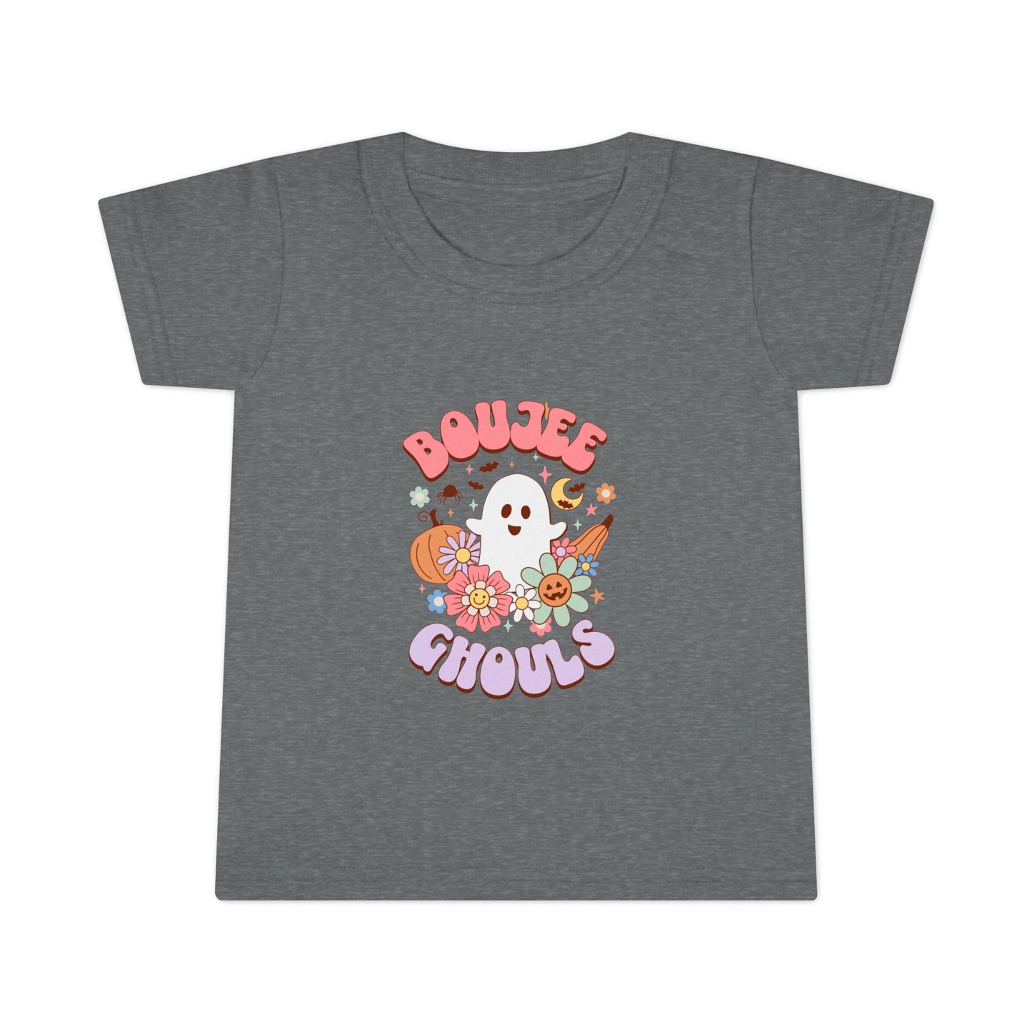 Toddler T-shirt Boujee Ghouls Halloween Not Scary