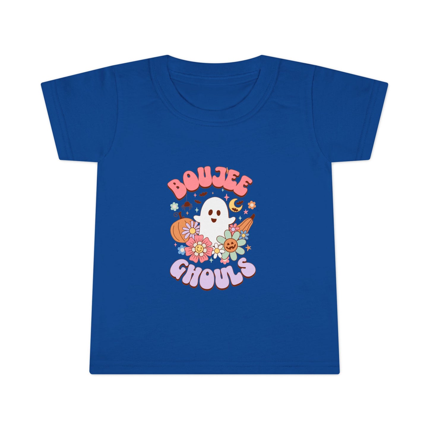Toddler T-shirt Boujee Ghouls Halloween Not Scary