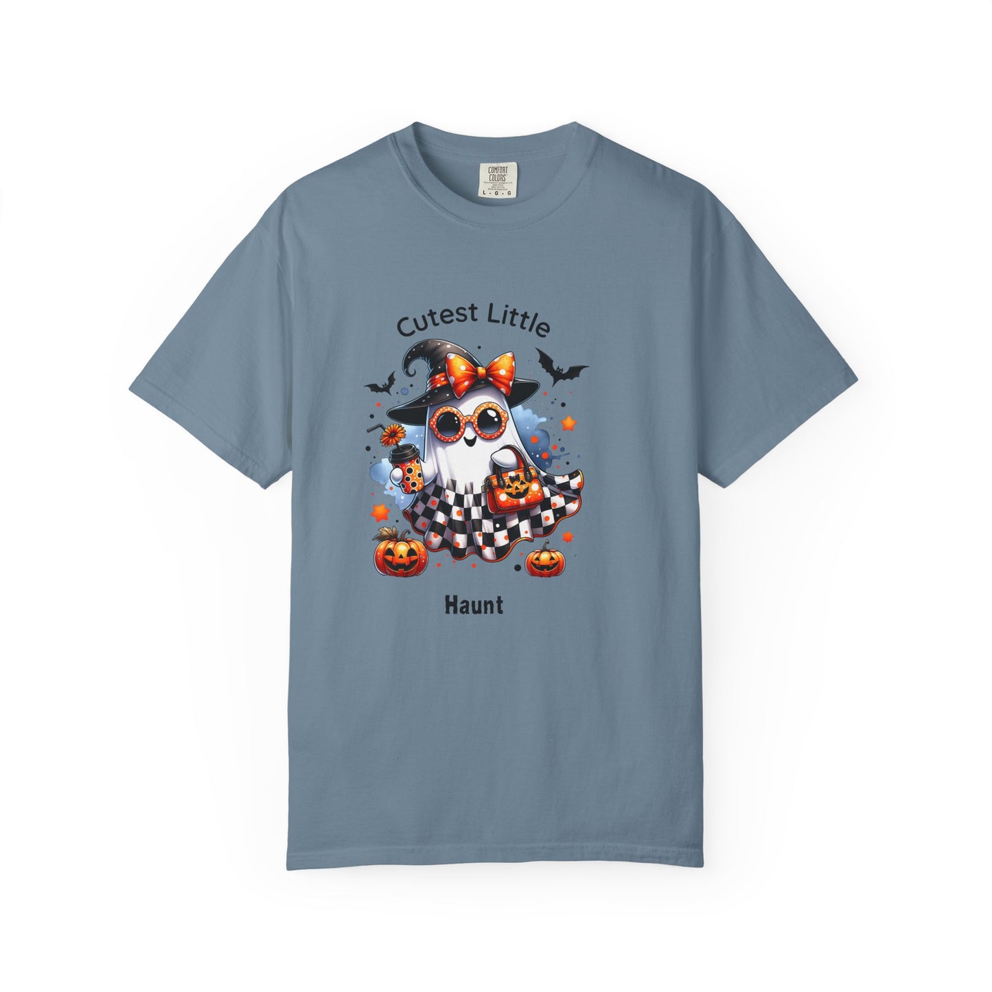 Cutest Little Haunt – Cute Halloween Shirt for Girls | Toddler & Kids Ghost Tee