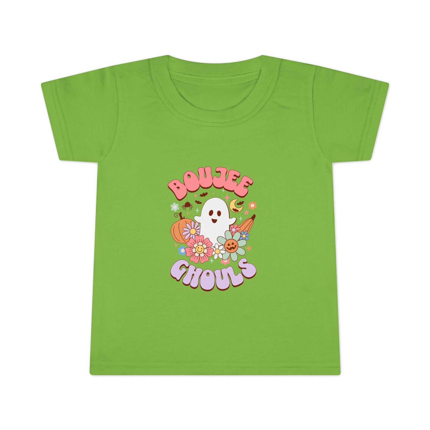 Toddler T-shirt Boujee Ghouls Halloween Not Scary