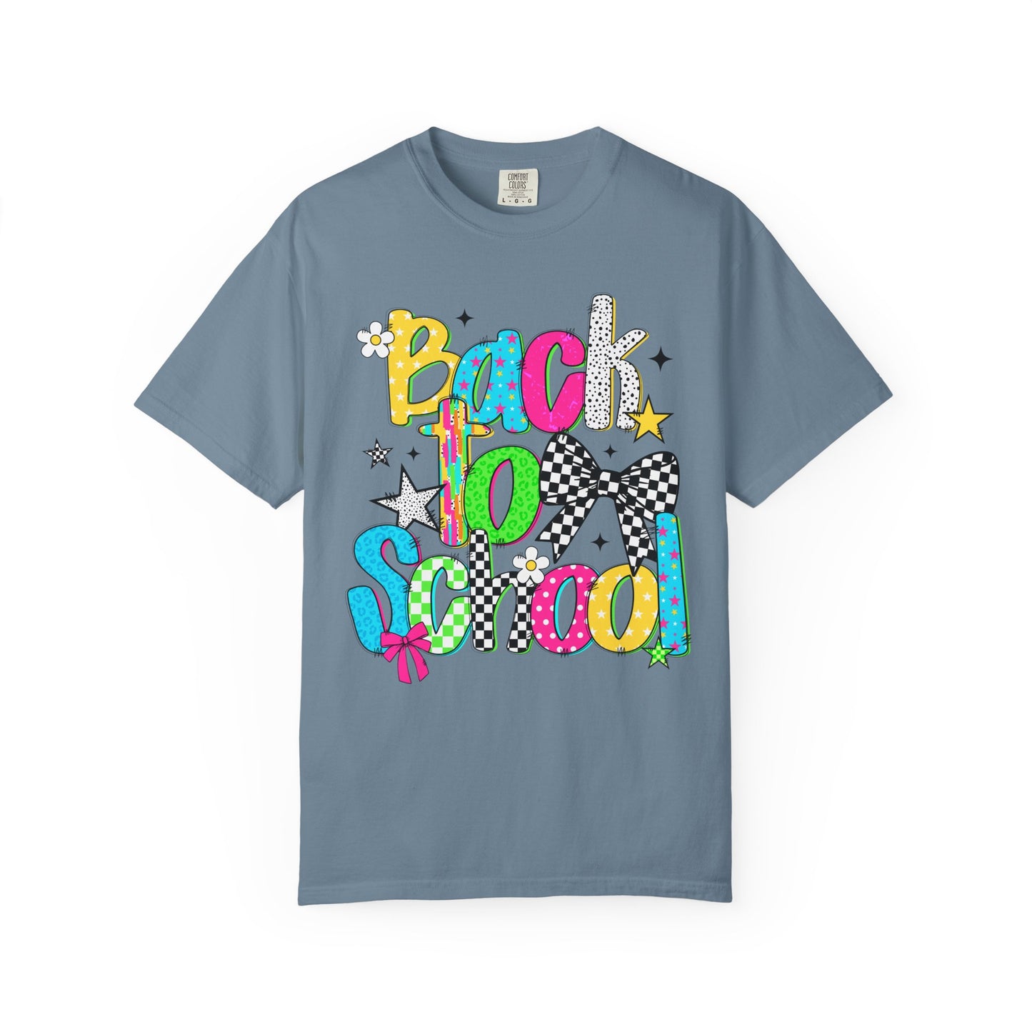 Back to School ~ Colorful Back to School Unisex T-shirt, Fun T-Shirt for Students, School Outfit, Gift for Kids, Fall Fashion, Graphic Tee
