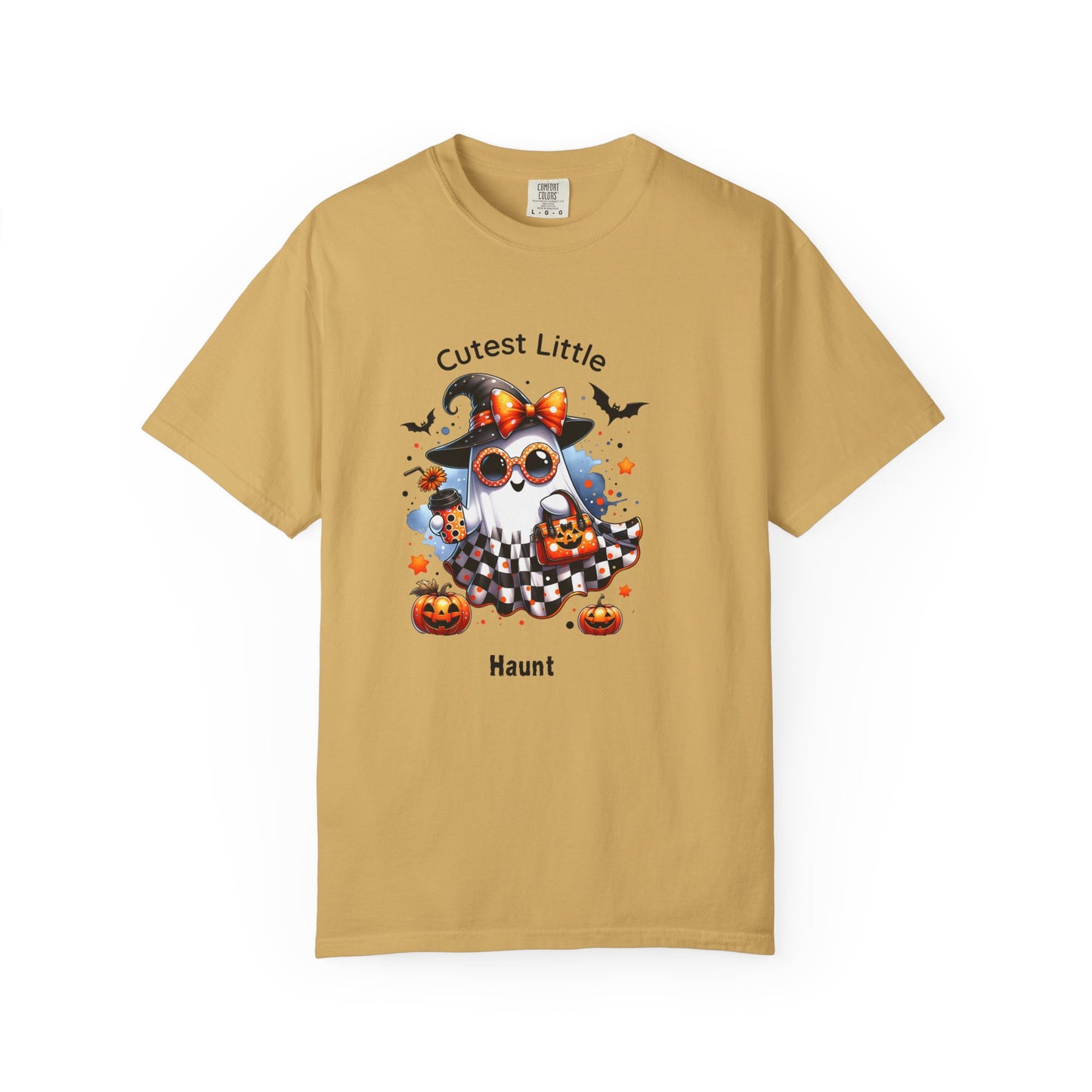 Cutest Little Haunt – Cute Halloween Shirt for Girls | Toddler & Kids Ghost Tee
