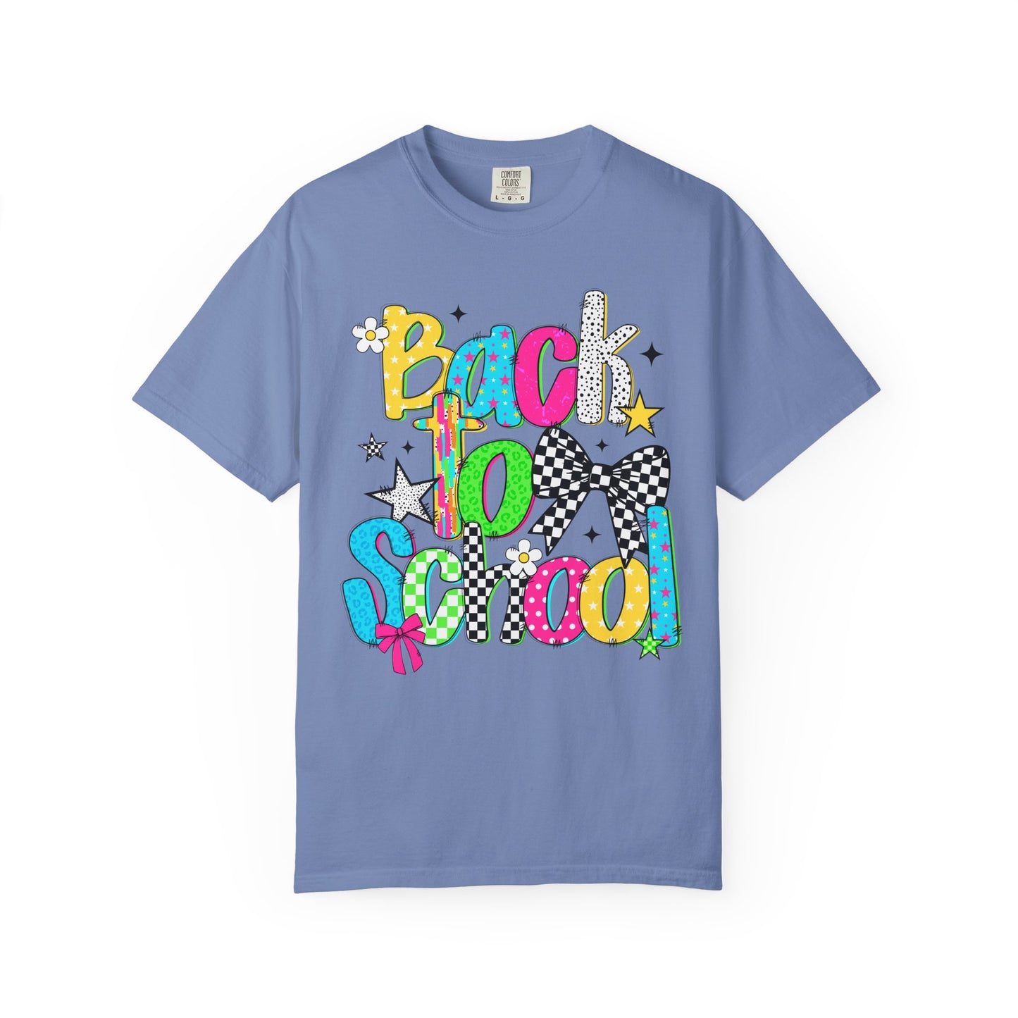 Back to School ~ Colorful Back to School Unisex T-shirt, Fun T-Shirt for Students, School Outfit, Gift for Kids, Fall Fashion, Graphic Tee