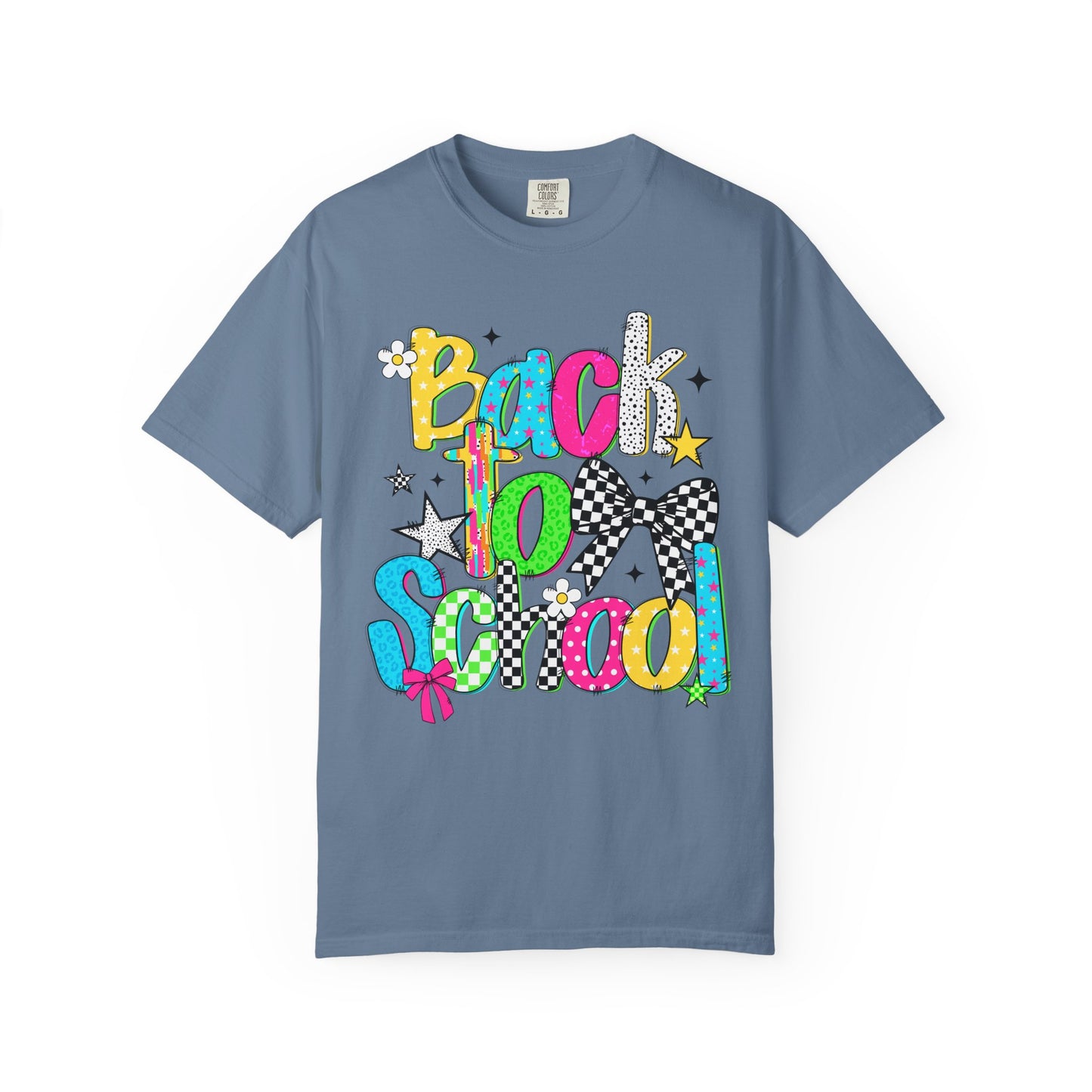Back to School ~ Colorful Back to School Unisex T-shirt, Fun T-Shirt for Students, School Outfit, Gift for Kids, Fall Fashion, Graphic Tee