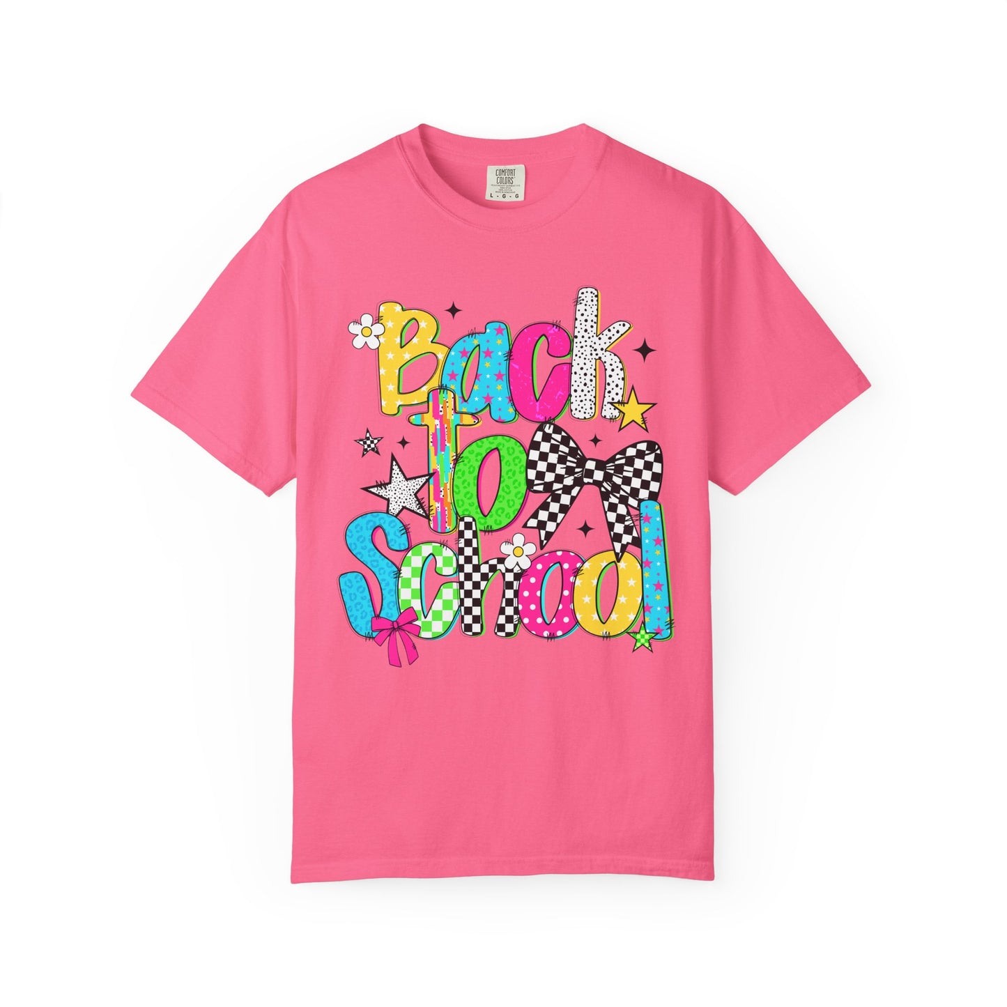 Back to School ~ Colorful Back to School Unisex T-shirt, Fun T-Shirt for Students, School Outfit, Gift for Kids, Fall Fashion, Graphic Tee