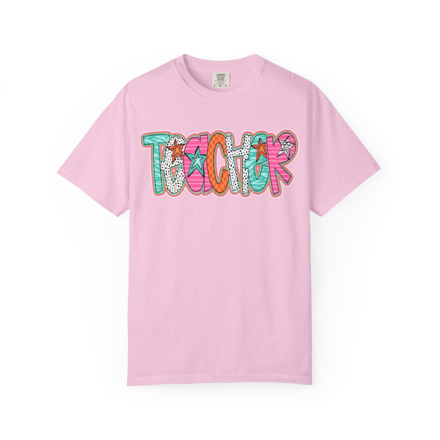 Doodle Stars Teacher T-shirt