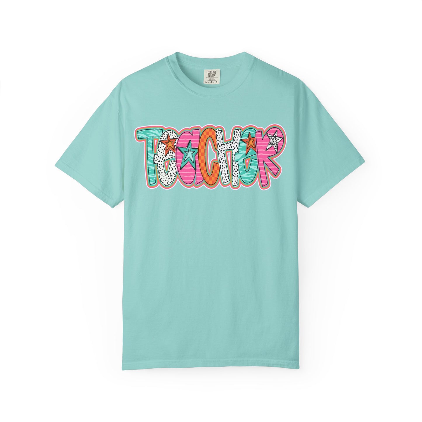 Doodle Stars Teacher T-shirt