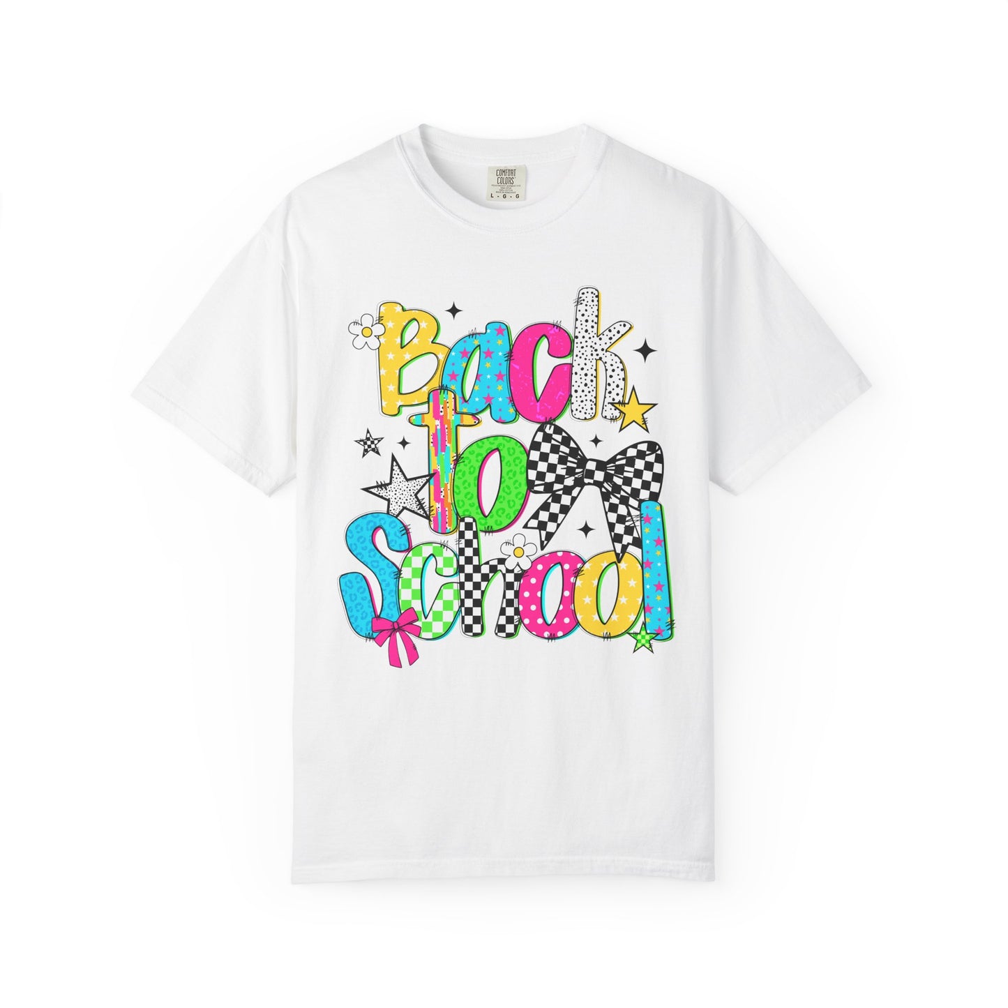 Back to School ~ Colorful Back to School Unisex T-shirt, Fun T-Shirt for Students, School Outfit, Gift for Kids, Fall Fashion, Graphic Tee