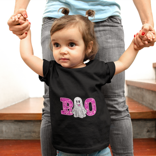 Toddler Halloween Boo Tee, Cute Toddler Shirt, Kids Halloween Outfit, Toddler T-Shirt, Fun Halloween Top, Spooky Kids Wear
