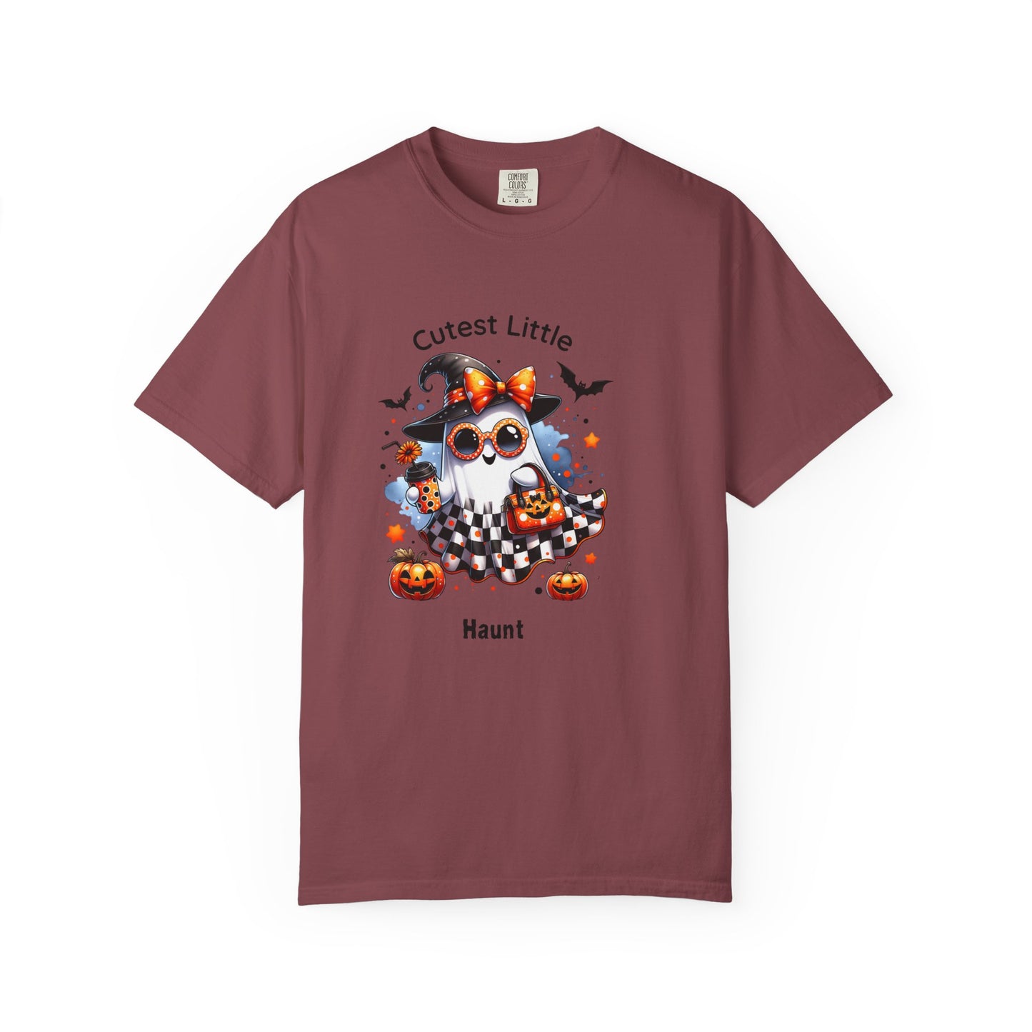 Cutest Little Haunt – Cute Halloween Shirt for Girls | Toddler & Kids Ghost Tee