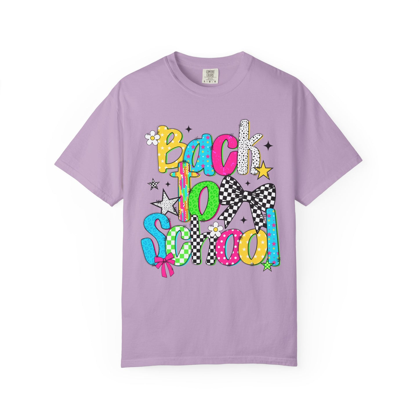 Back to School ~ Colorful Back to School Unisex T-shirt, Fun T-Shirt for Students, School Outfit, Gift for Kids, Fall Fashion, Graphic Tee