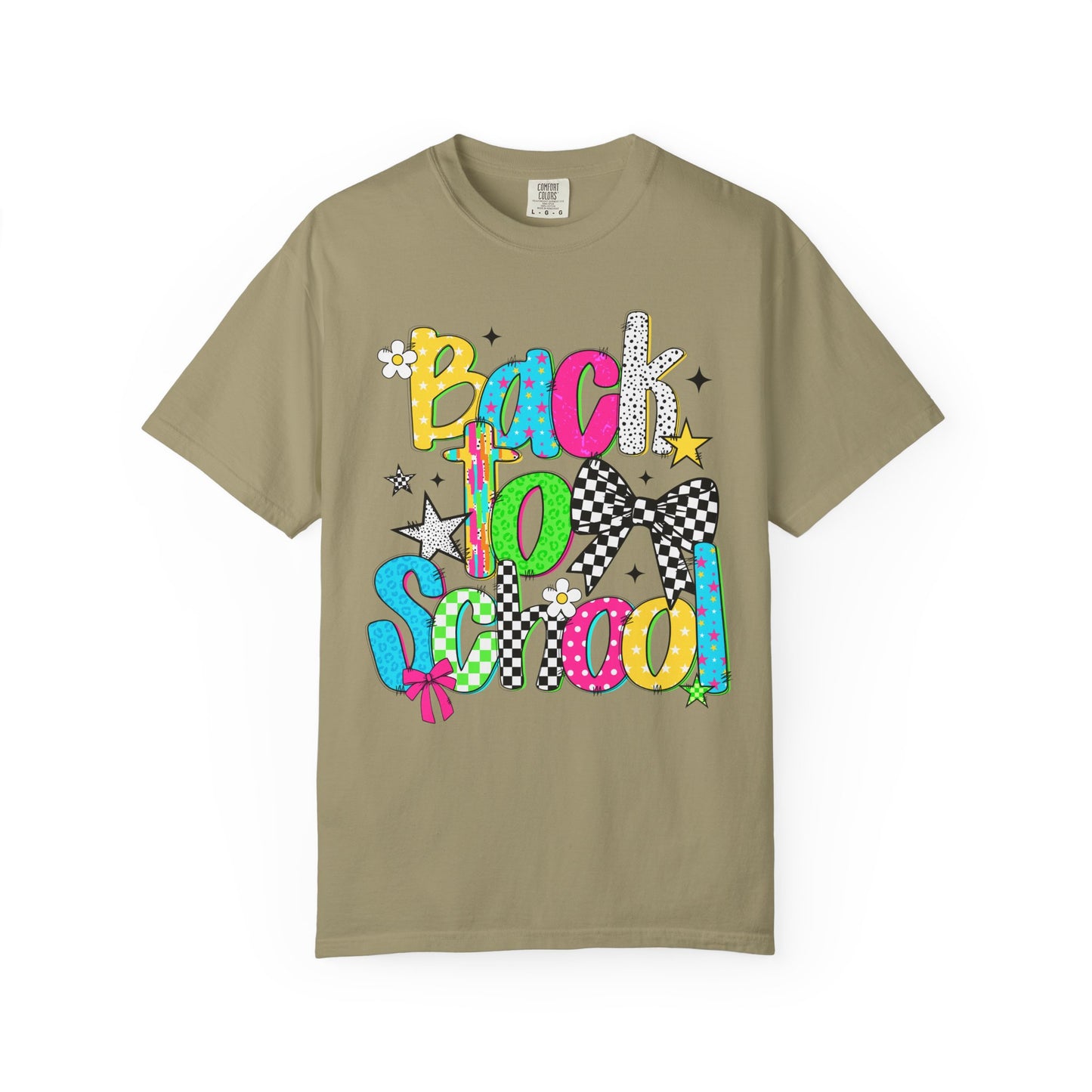 Back to School ~ Colorful Back to School Unisex T-shirt, Fun T-Shirt for Students, School Outfit, Gift for Kids, Fall Fashion, Graphic Tee