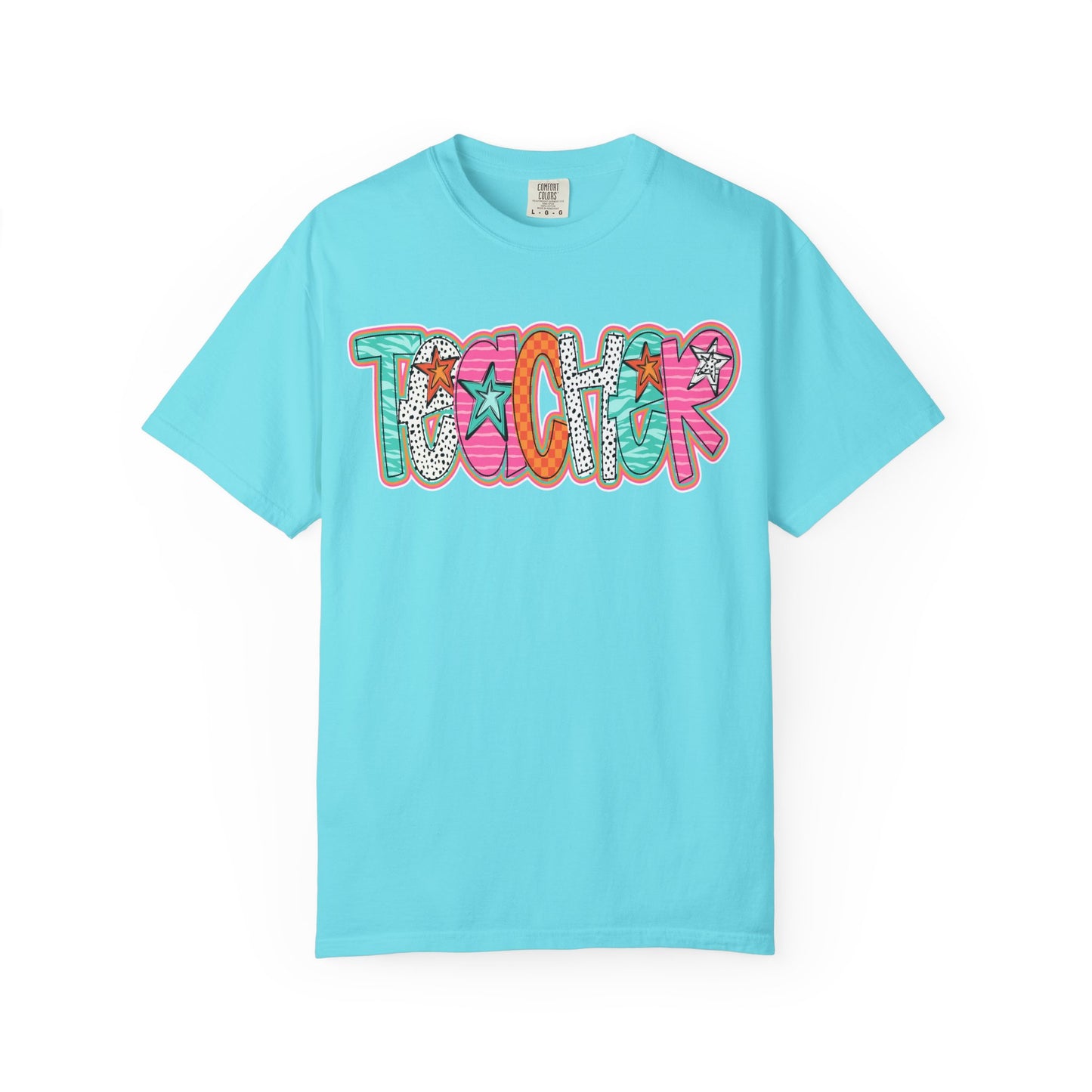 Doodle Stars Teacher T-shirt