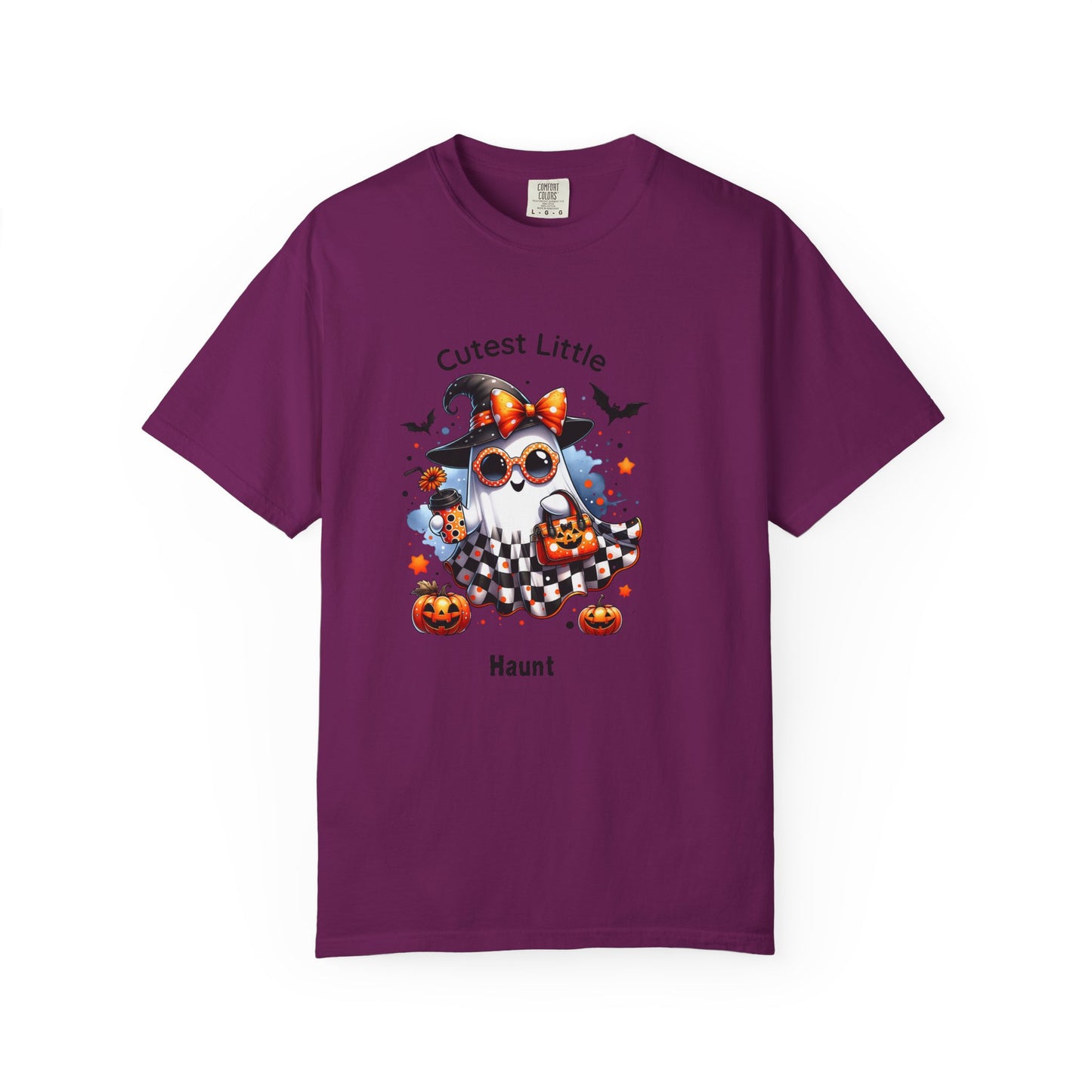 Cutest Little Haunt – Cute Halloween Shirt for Girls | Toddler & Kids Ghost Tee
