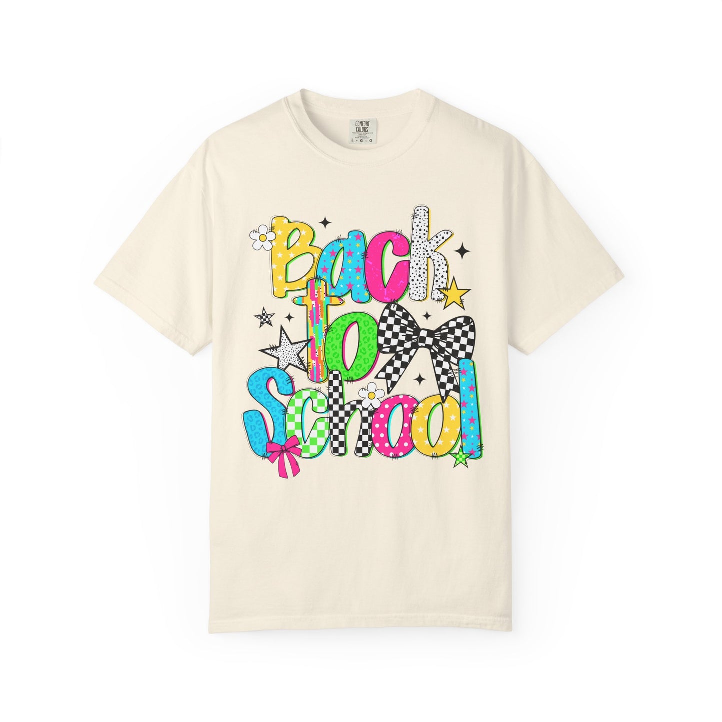 Back to School ~ Colorful Back to School Unisex T-shirt, Fun T-Shirt for Students, School Outfit, Gift for Kids, Fall Fashion, Graphic Tee