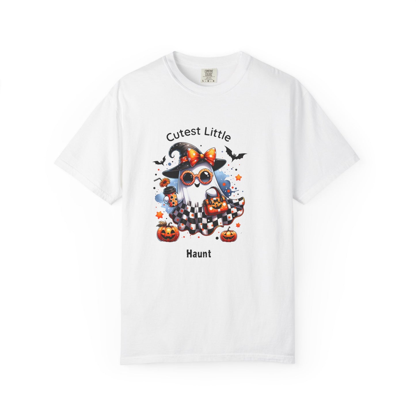 Cutest Little Haunt – Cute Halloween Shirt for Girls | Toddler & Kids Ghost Tee