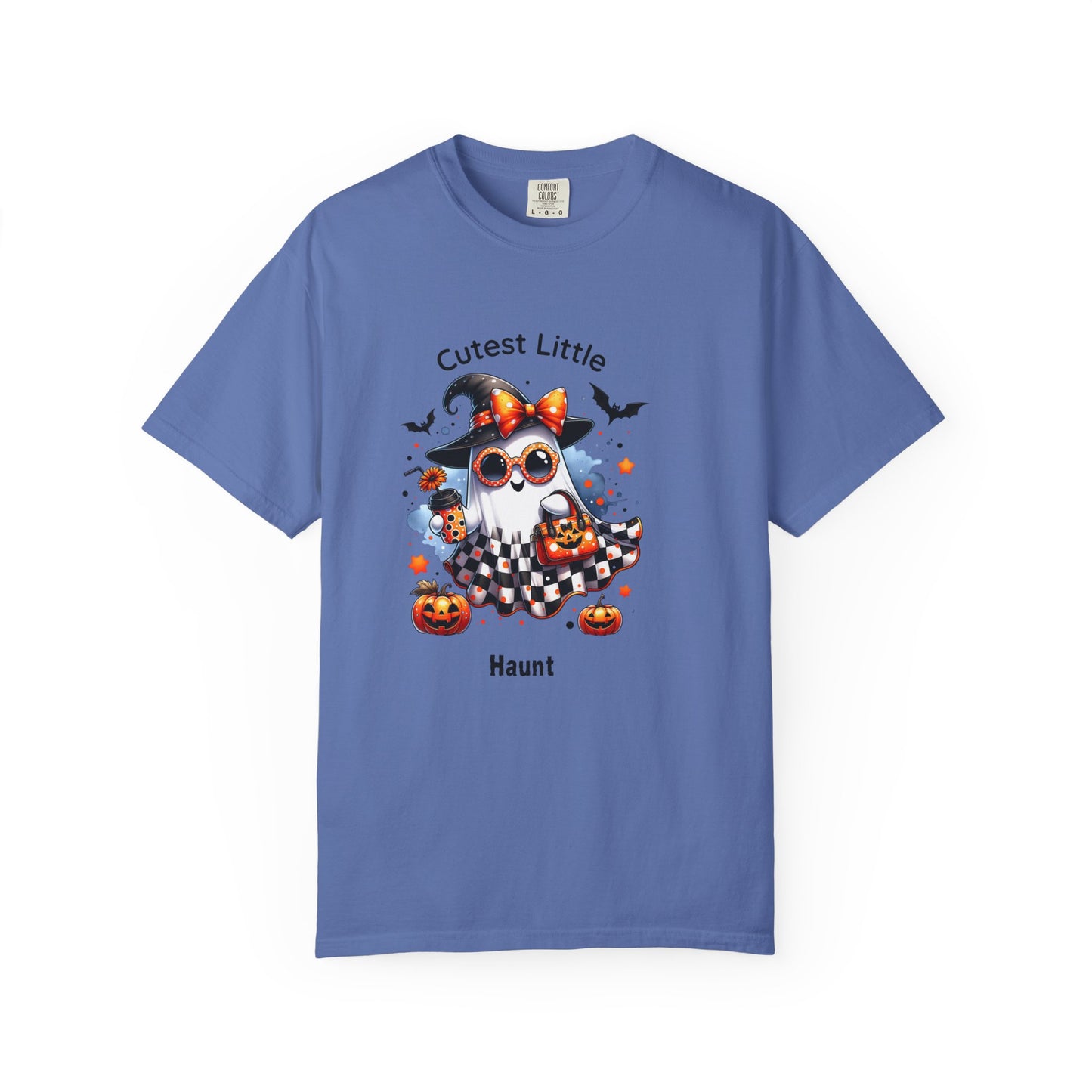 Cutest Little Haunt – Cute Halloween Shirt for Girls | Toddler & Kids Ghost Tee
