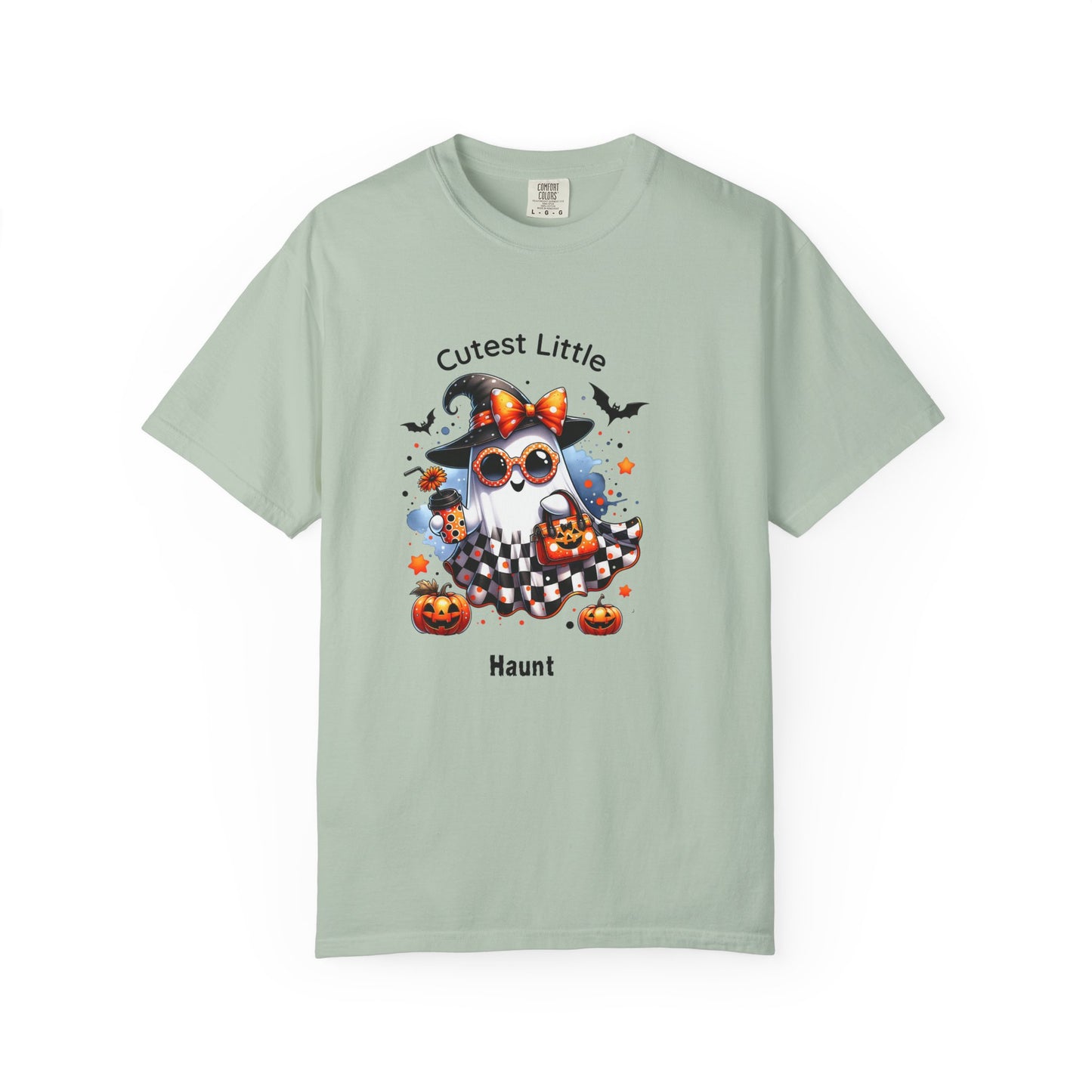 Cutest Little Haunt – Cute Halloween Shirt for Girls | Toddler & Kids Ghost Tee