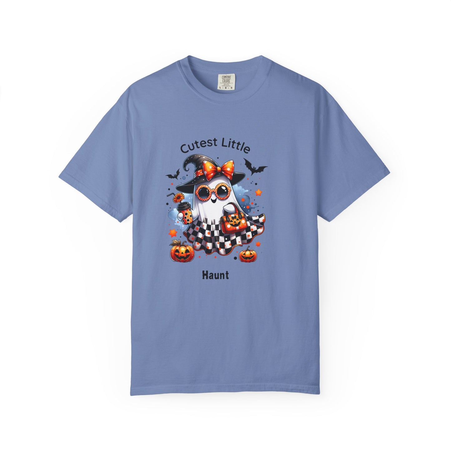 Cutest Little Haunt – Cute Halloween Shirt for Girls | Toddler & Kids Ghost Tee