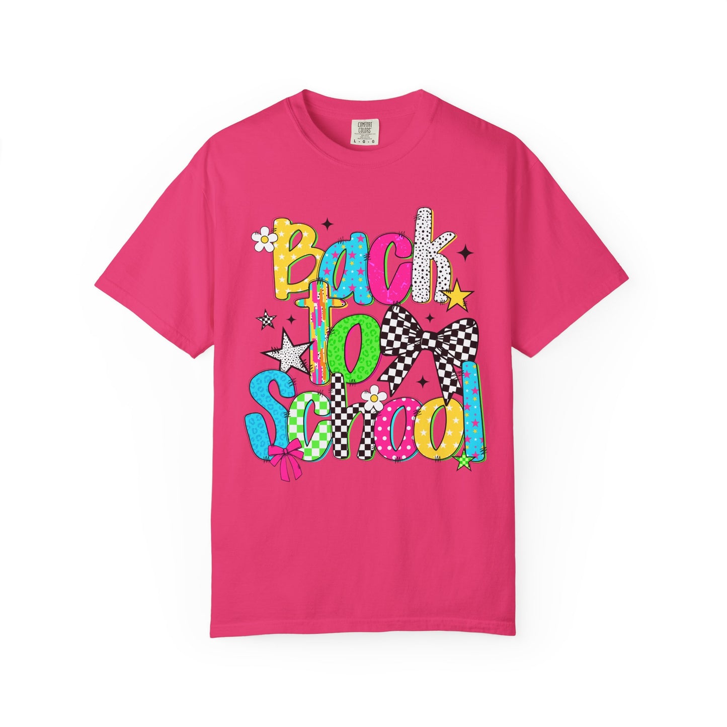 Back to School ~ Colorful Back to School Unisex T-shirt, Fun T-Shirt for Students, School Outfit, Gift for Kids, Fall Fashion, Graphic Tee